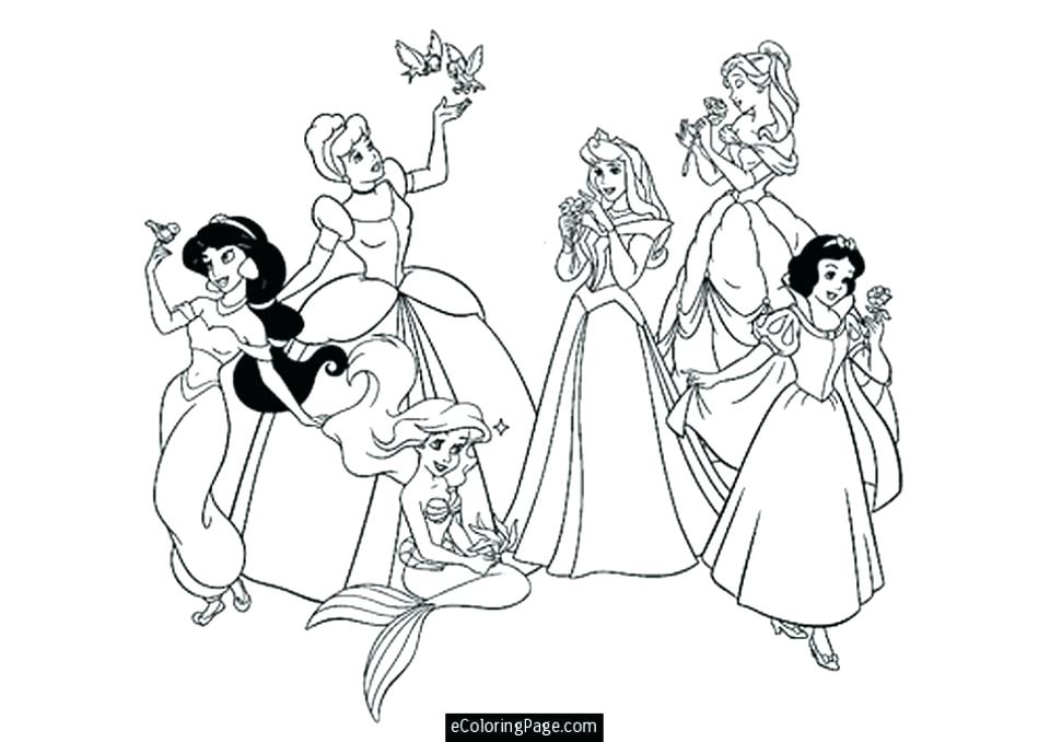 960x678 Free Princess Coloring Pages To Print