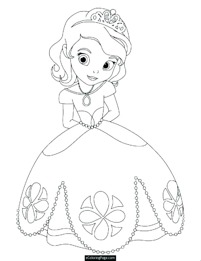 689x892 Princess Coloring Pages Printable Free Princess Coloring Pages
