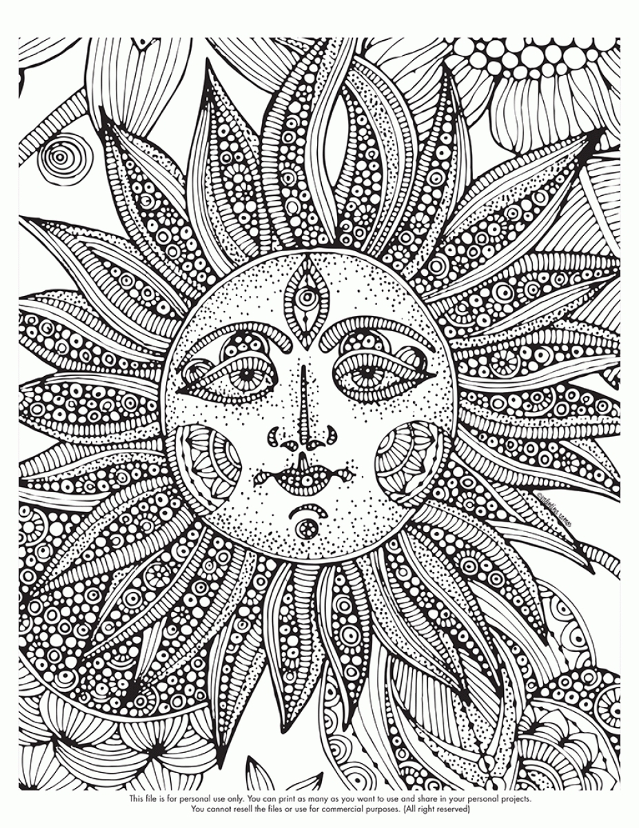 927x1200 Free Printable Abstract Coloring Pages For Adults Within Art Qqa