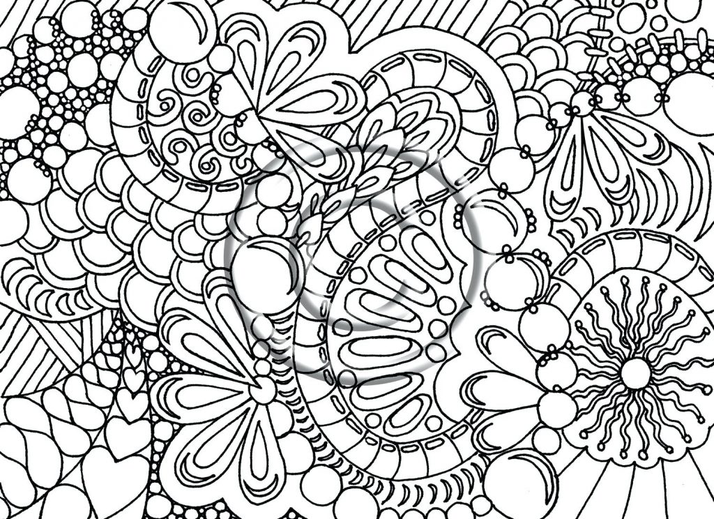 1024x744 Coloring Pages ~ Printable Abstract Coloring Pages Gallery