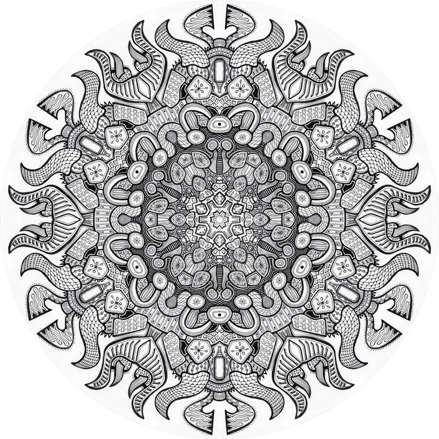 900x900 Printable Advanced Coloring Pages Free For Adults Throughout