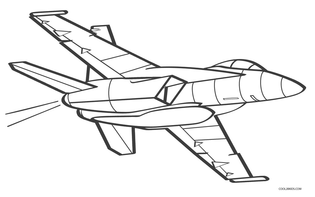 1020x638 Free Printable Airplane Coloring Pages For Kids Cool2bkids