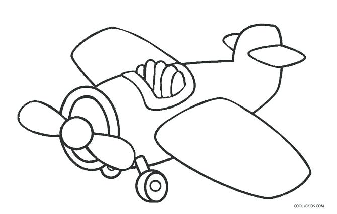 670x426 Printable Airplane Free Printable Airplane Coloring Pages For Kids
