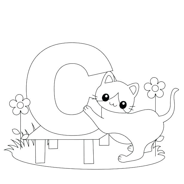 615x615 Alphabet Coloring Pages Printable Free Printable Coloring Pages