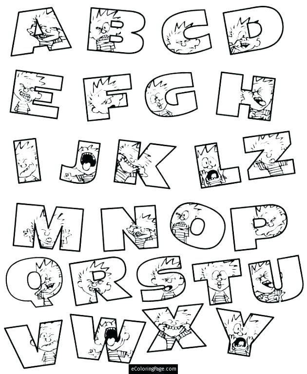 630x767 Free Abc Coloring Pages Free Printable Coloring Pages Engaging