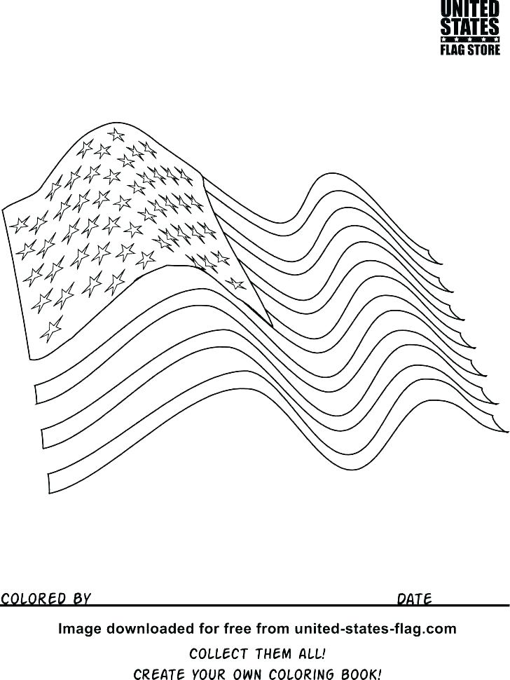 728x970 American Flag Color Page Flag Coloring Page Color Sheet Pages Free