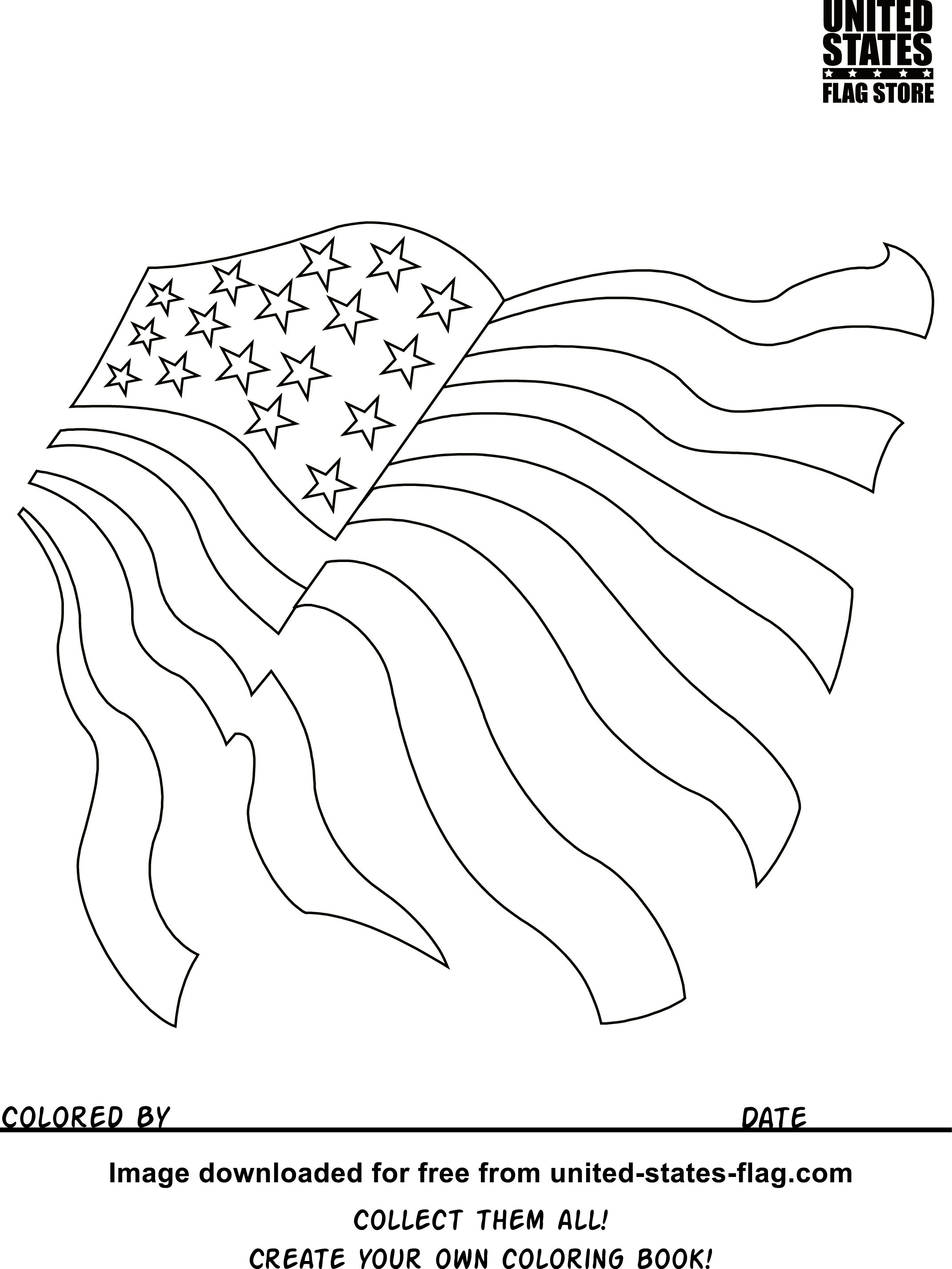 2142x2854 Free Printable American Flag Coloring Sheets Gulfmik Fd11fb630c44