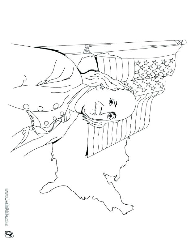 618x799 American Flag Coloring Pages For Toddlers I Love Page Free
