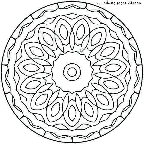 480x480 Printable Mandala Coloring Sheets Free Mandala Coloring Pages Free