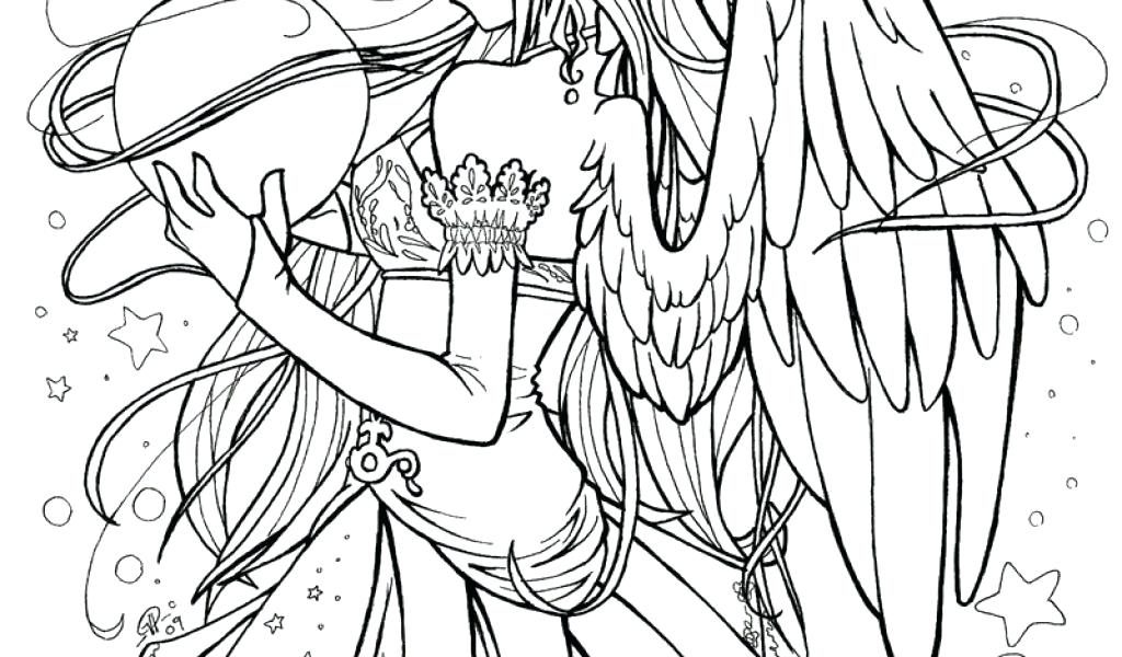 1024x600 Printable Coloring Pages Of Anime