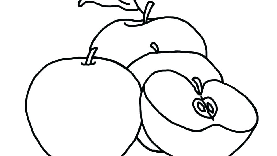 960x544 Ten Apples Up On Top Apple Coloring Pages For Preschoolers Apple