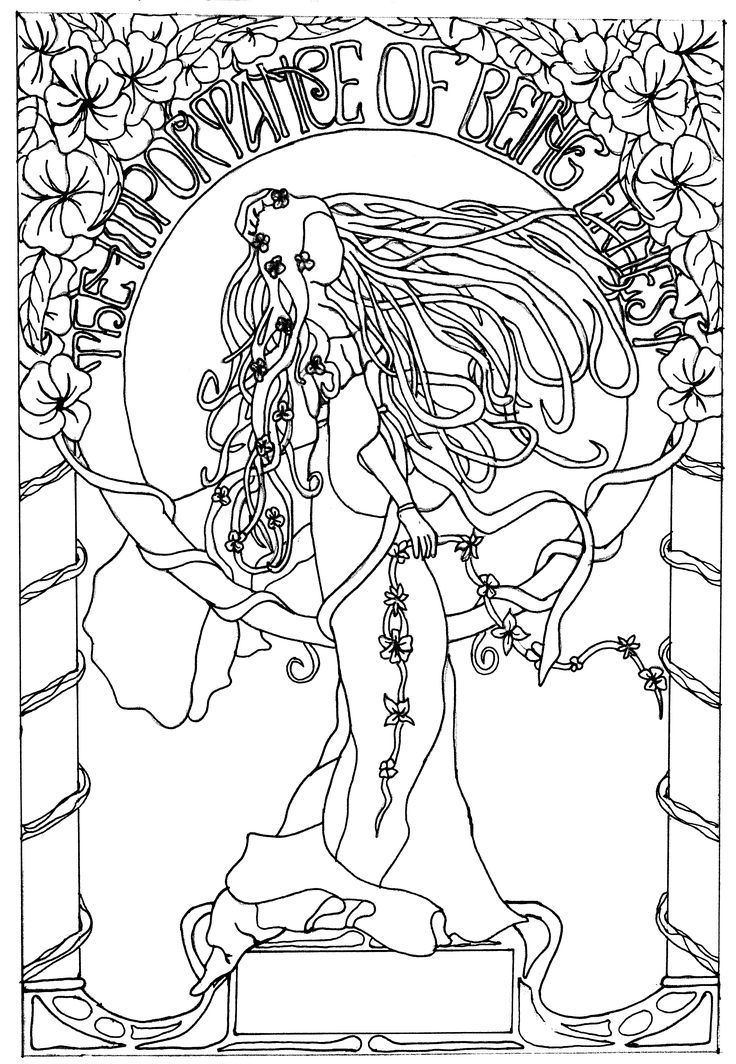 Free Printable Art Deco Coloring Pages