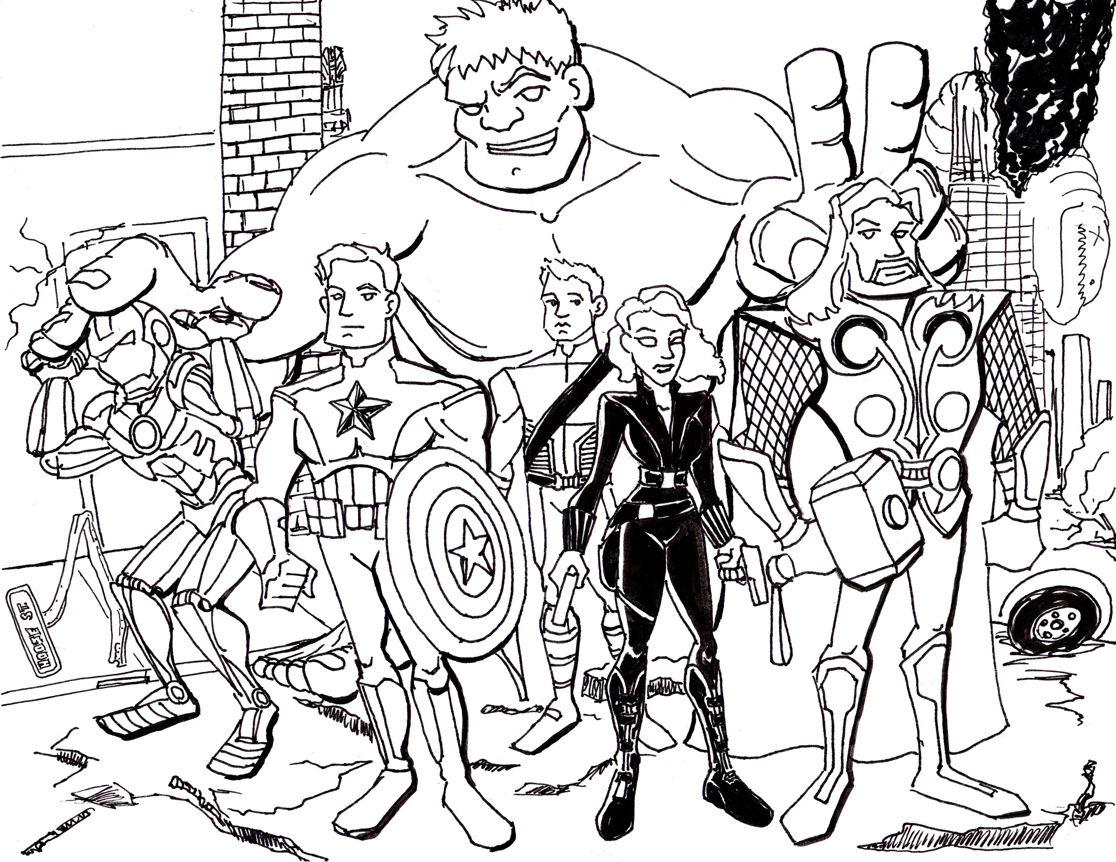 2200x1700 Avengers Coloring Pages Free Printable Avengers Coloring Pages