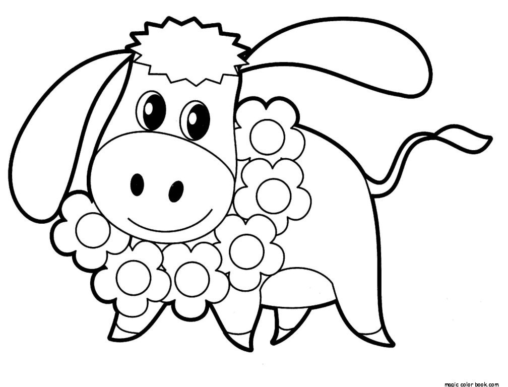 1008x768 Charming Free Printable Baby Animal Coloring Pages Page Leapfrog