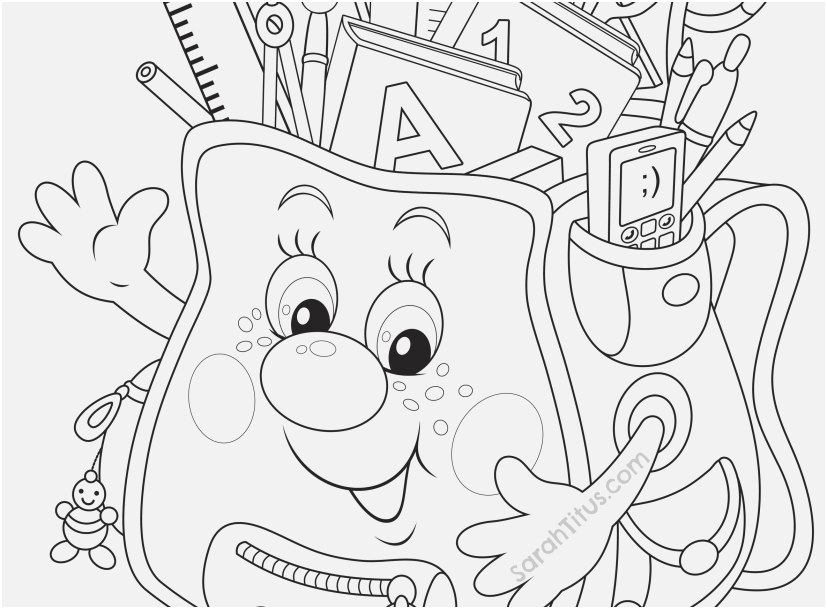 827x609 Back School Coloring Pages Free Printables Concept Back