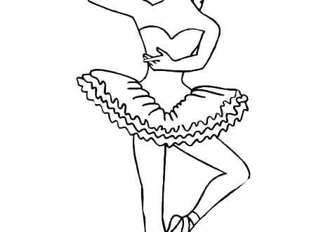 440x330 Free Barbie Coloring Pages Barbie Ballerina Coloring Pages
