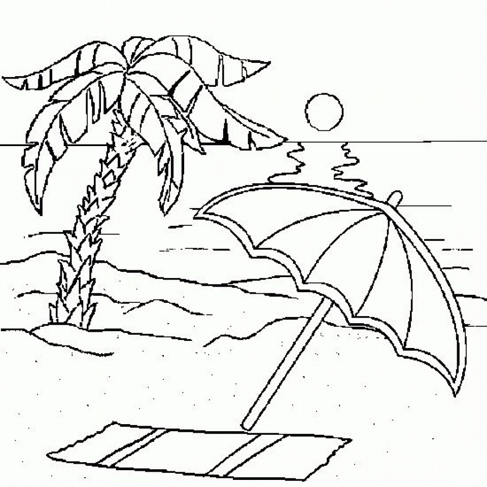 960x960 Get This Beach Coloring Pages Free Printable K2rww !