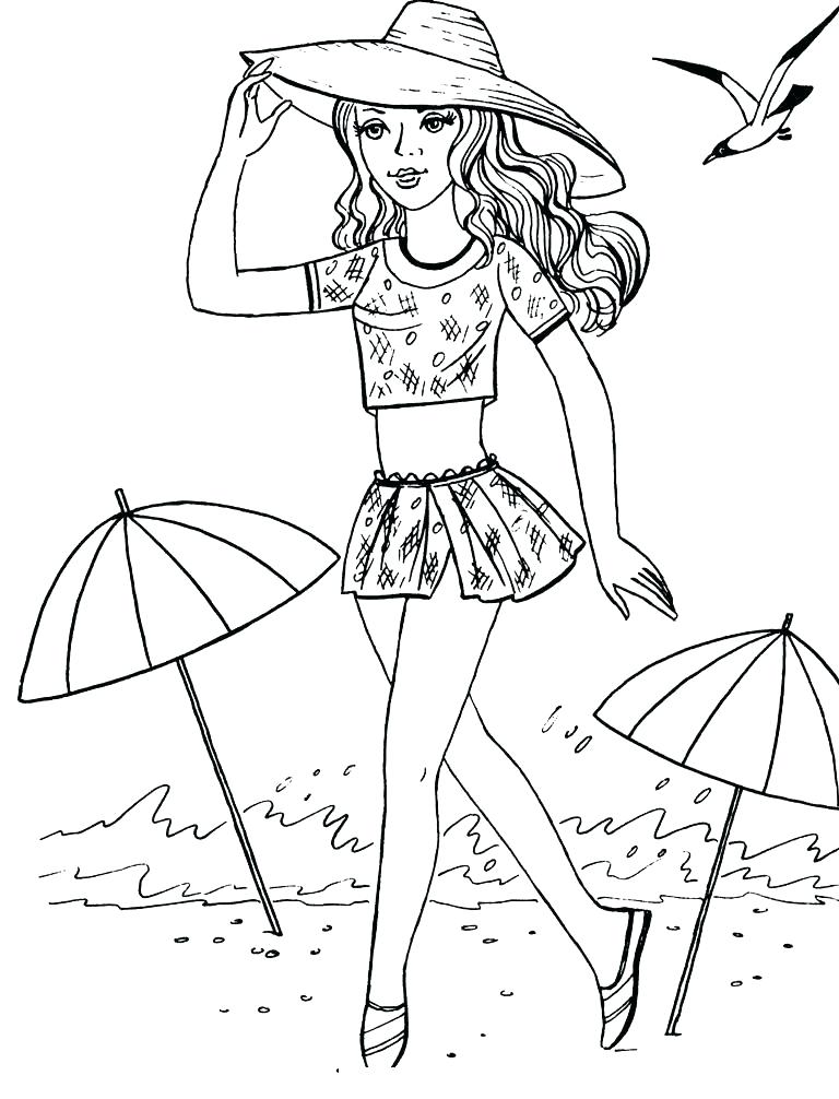 768x1006 Beach Coloring Pages Or Lovely Beach Coloring Pages And Beach
