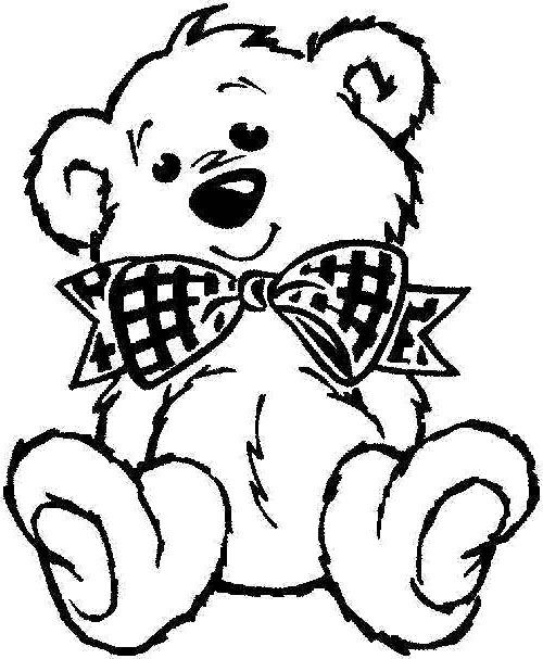 500x607 Bears Coloring Pages Colouring Teddy Bear Coloring Speaks