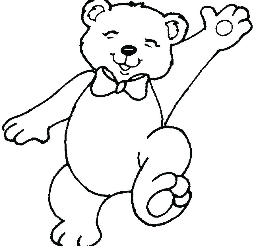 893x864 Care Bear Coloring Pages Bear Coloring Pages Teddy Bear Color Page