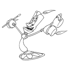 230x230 Top 10 Free Printable Beauty And The Beast Coloring Pages Online