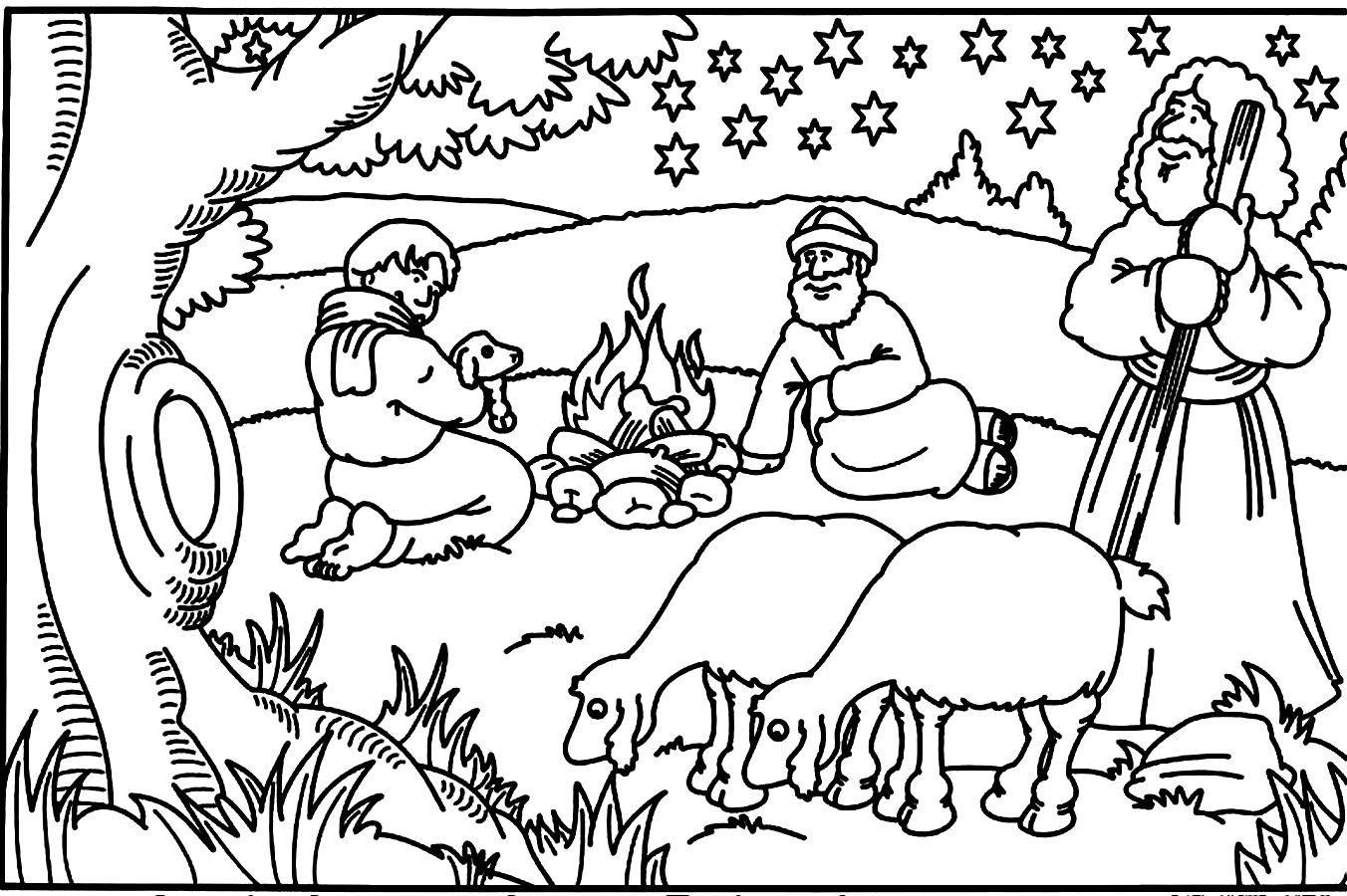 1352x900 Gospel Coloring Pages