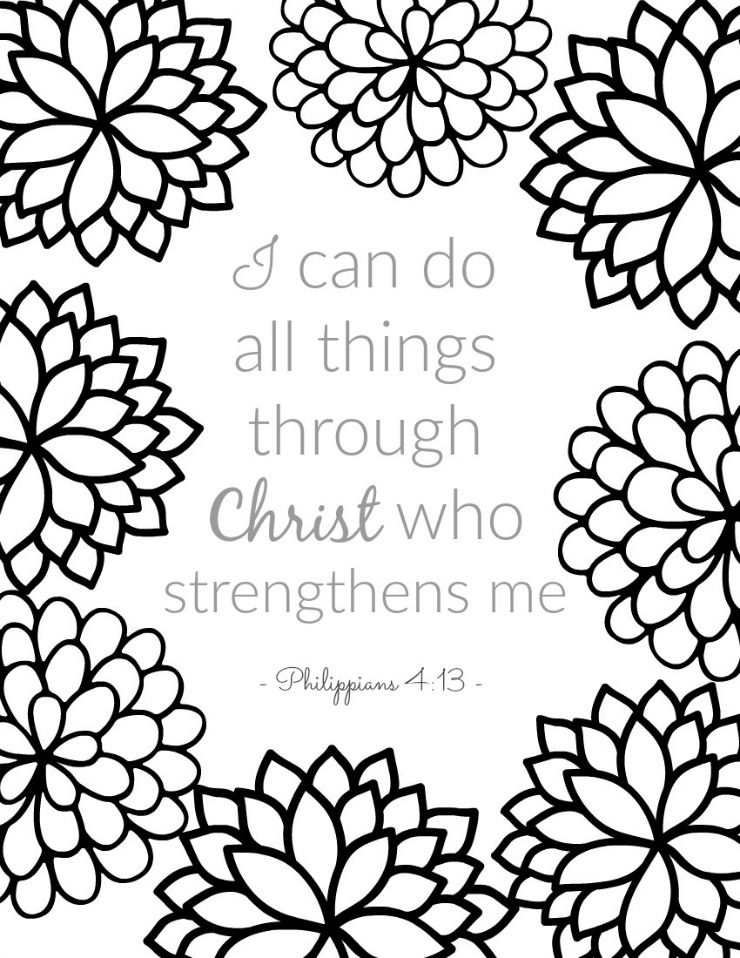 740x958 Free Printable Scripture Verse Coloring Pages Scripture Verses
