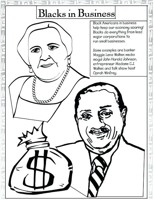 539x698 Free Printable Black History Coloring Sheets Free Black History