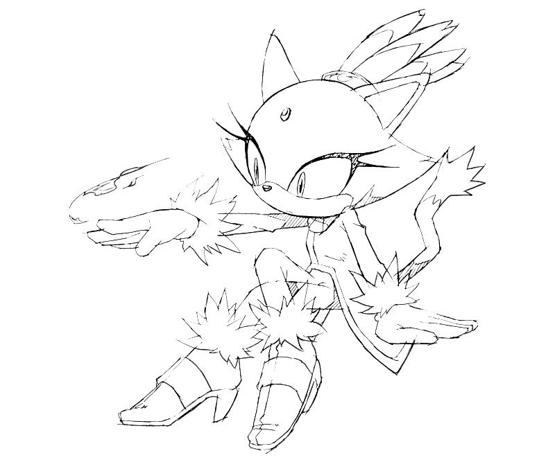 800x667 Blaze The Cat Coloring Pages The Cat Coloring Pages Colour