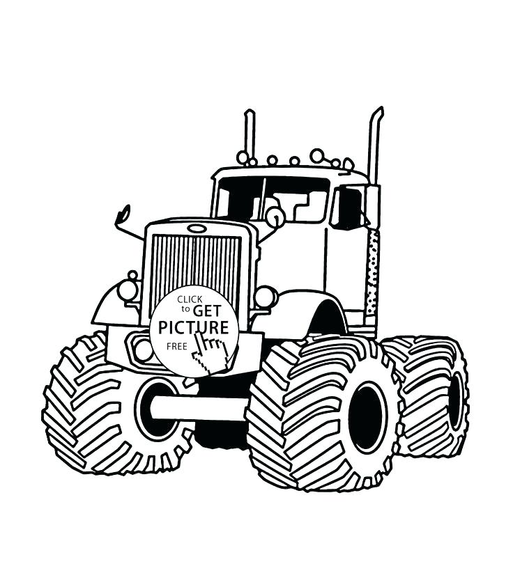 736x833 Free Monster Truck Coloring Pages To Print Printable Jam Jumper