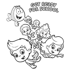 230x230 Awesome To Do Bubble Guppies Coloring Pages 25 Free Printable
