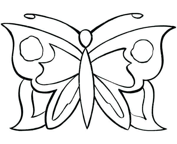 600x490 Color Page Butterfly Butterflies Color Pages Butterfly Coloring