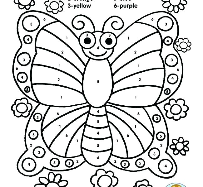 650x600 Kids Printable Butterfly Coloring Pages Butterfly Color Pages Kids