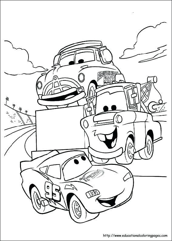 567x794 Free Printable Cars Coloring Pages Free Cars Coloring Pages Free