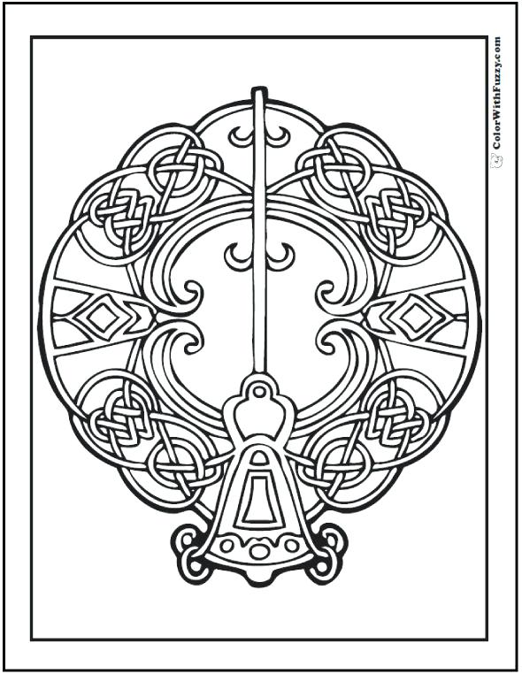 590x762 Animals Art Designs Coloring Page Free Printable Pages Art