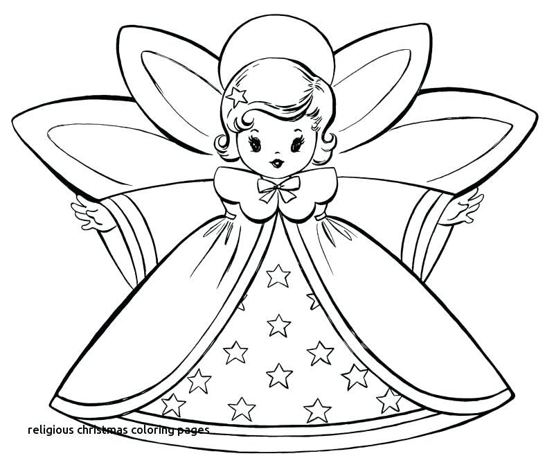 800x671 Religious Christmas Coloring Pages Printable