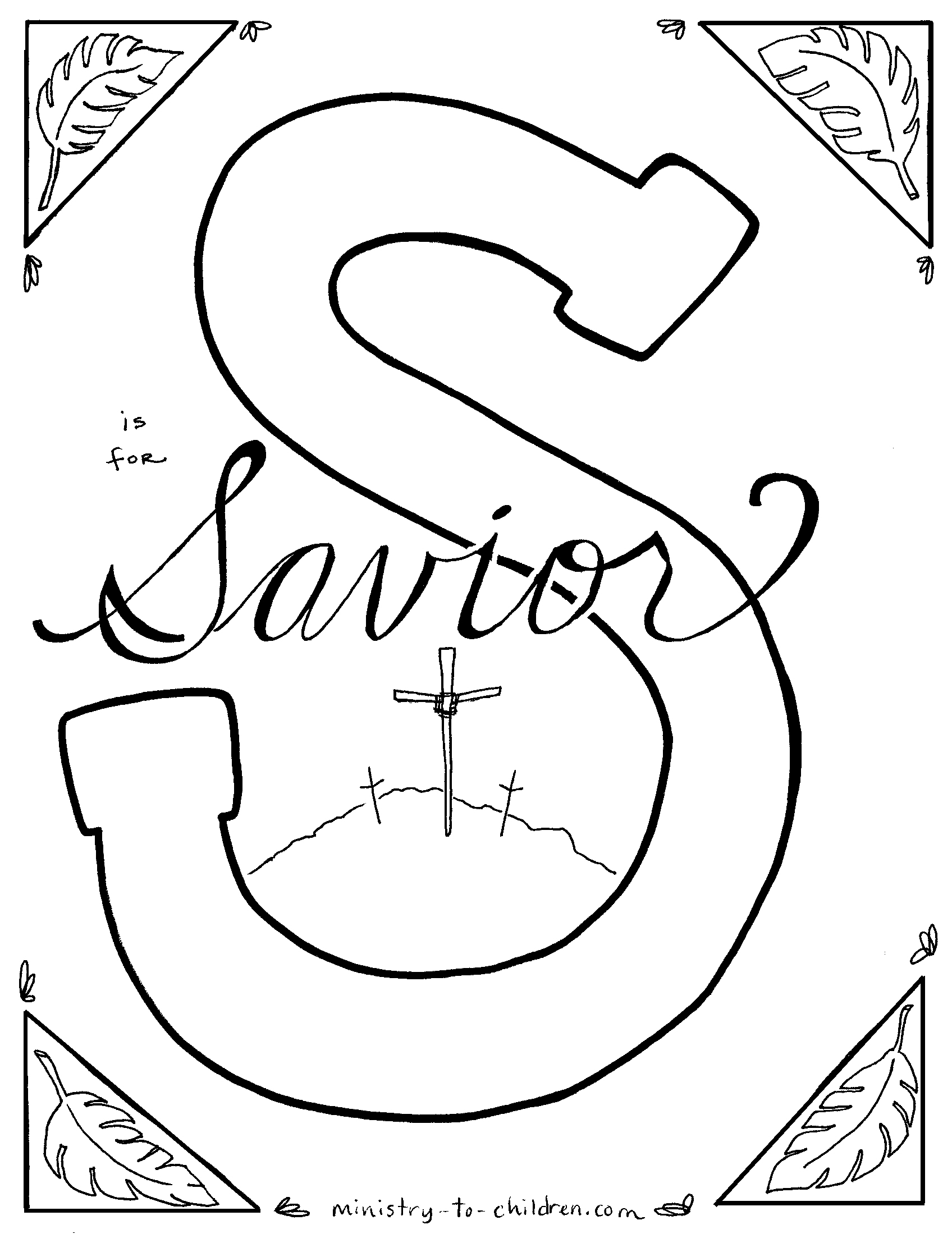 Free Printable Christian Coloring Pages