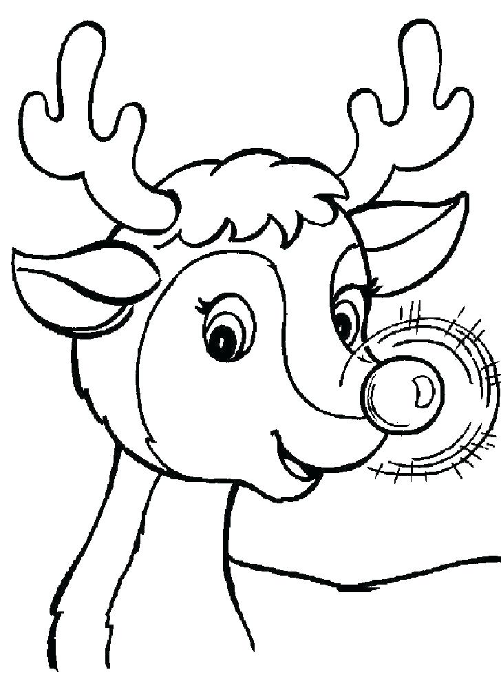 728x989 Santa Color Pages