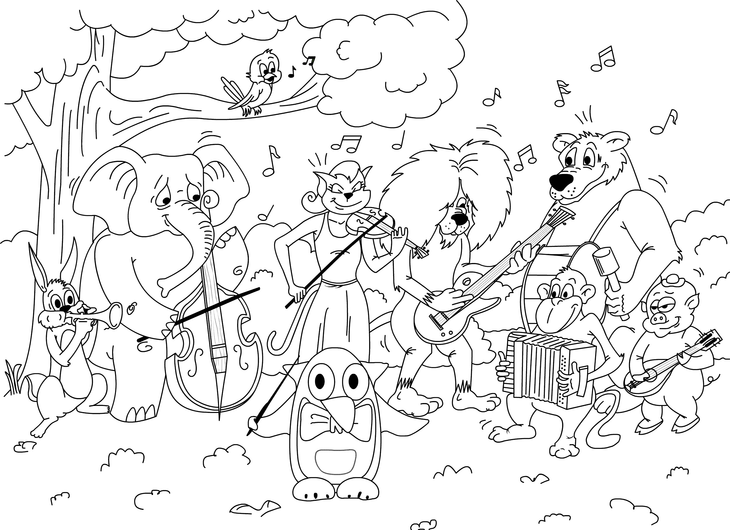 2500x1816 Cinco De Mayo Coloring Pages For Kids Free Printable
