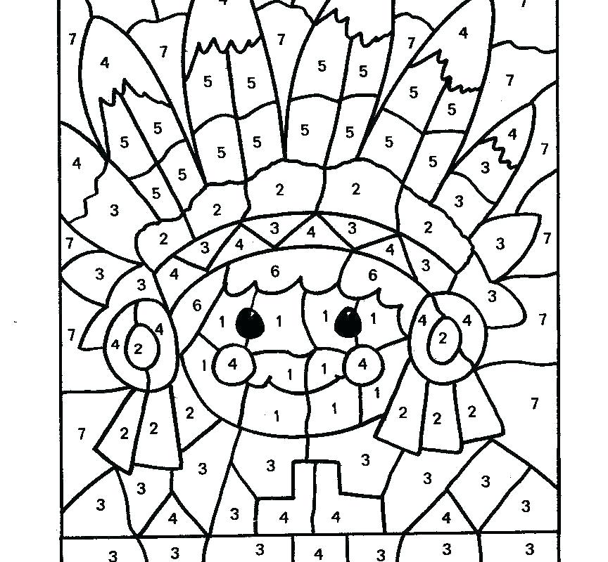864x800 Printable Color By Numbers Coloring Pages Ing Ing S Free Printable