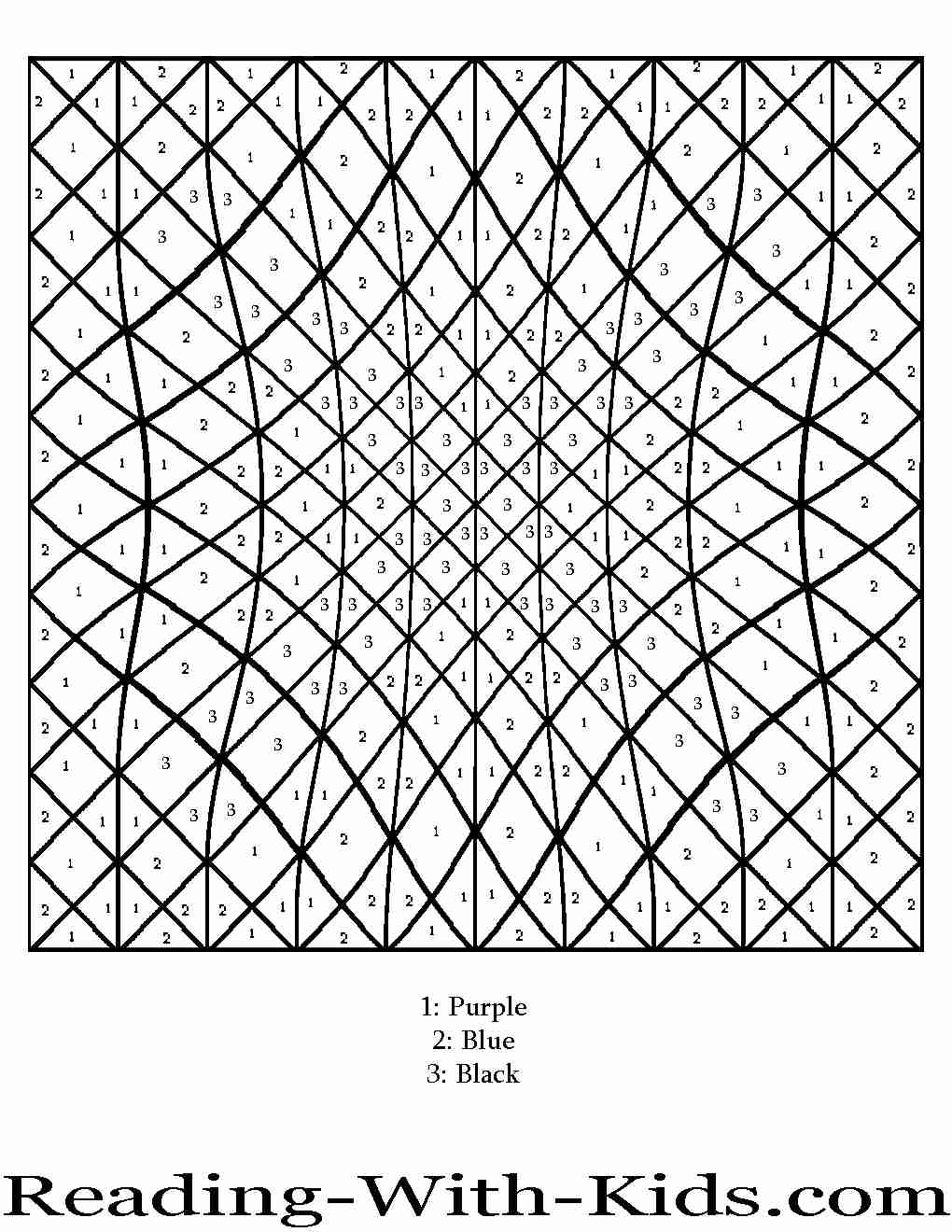 1020x1320 Adult Color By Number Pages