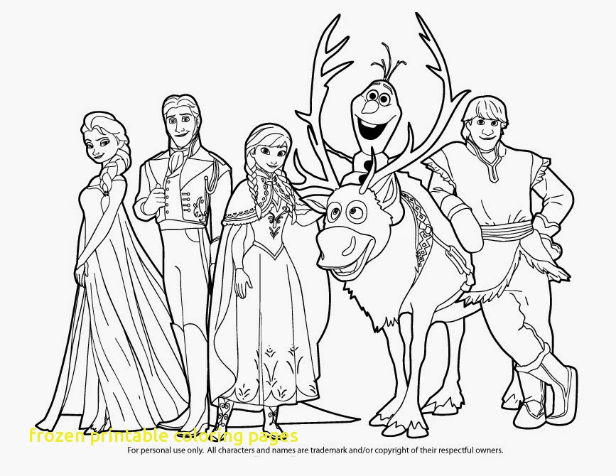 867x670 Frozen Printable Coloring Pages With Free Printable Coloring Pages