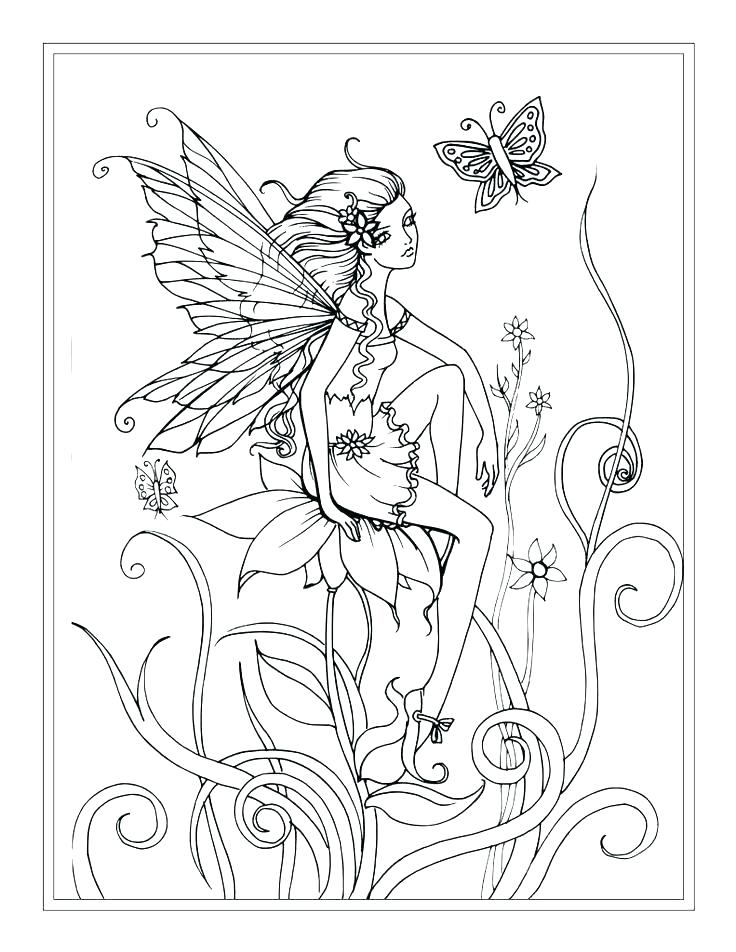 736x952 Free Fairy Coloring Pages Free Coloring Pages Of Fairies Free