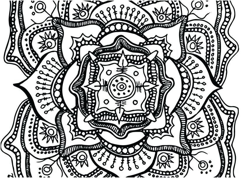 827x609 Advanced Coloring Pages For Adults Printable