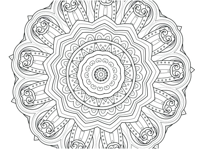 827x609 Free Printable Coloring Pages For Adults Advanced