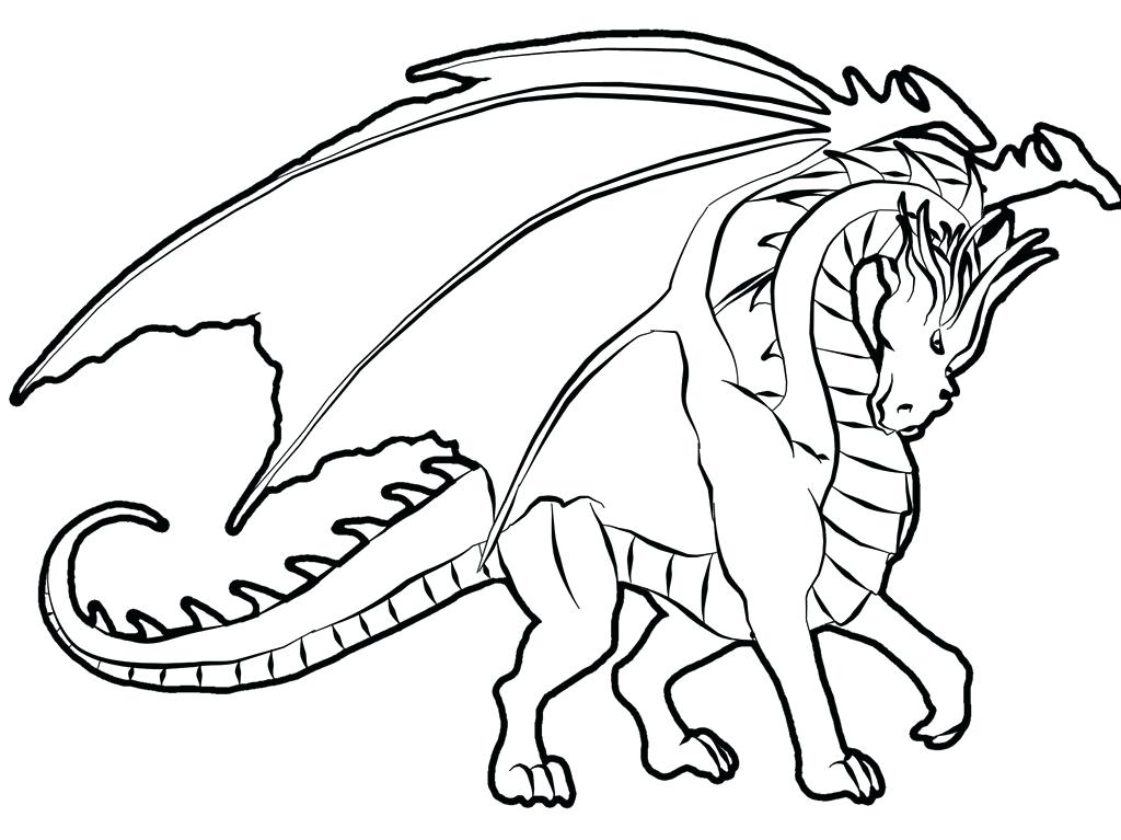 1024x767 Dragon Printable Coloring Pages Free Printable Dragon Coloring