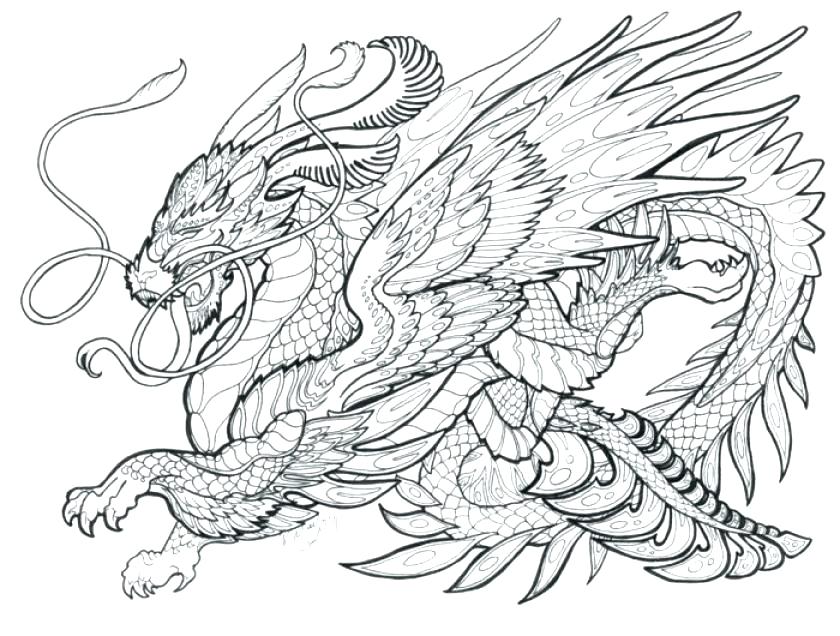 840x636 Dragon Color Pages Dragon Coloring Pages Dragon Coloring Pages