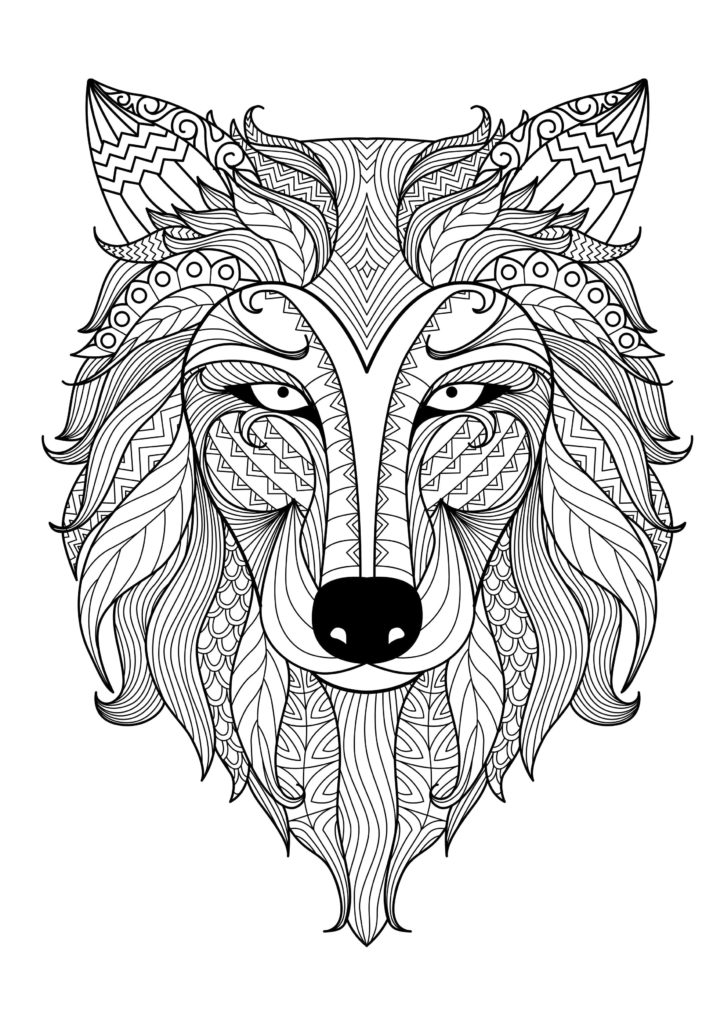 724x1024 Adult Coloring Pages Animals Give The Best Coloring Pages