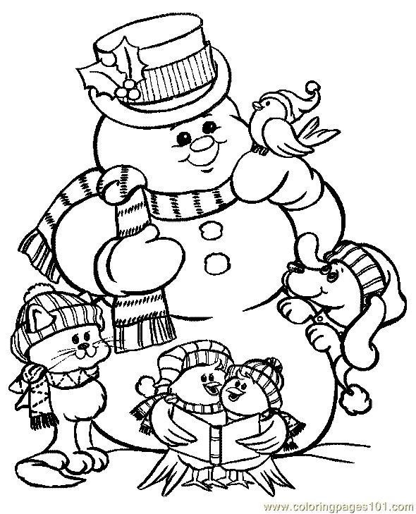 Free Printable Coloring Pages For Adults Christmas