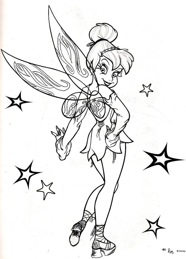 758x1055 Gothic Coloring Pages